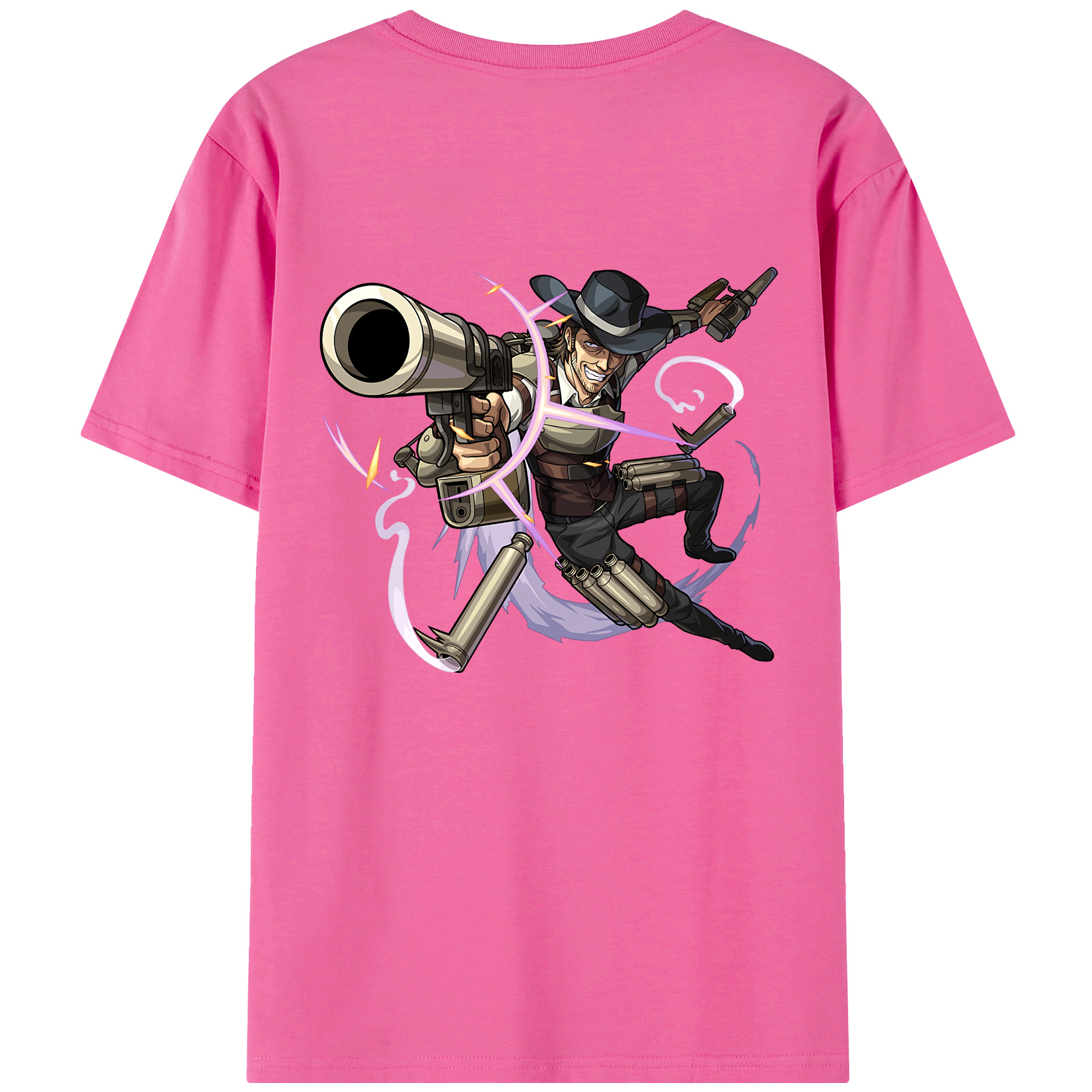 （画像用） 進撃の巨人 ケニー·アッカーマン Attack on Titan Kenny Ackerman レディース半袖Tシャツ(バックプリント)